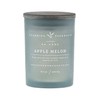 DW Home Charming Farmhouse Apple Melon Single Wood Wick Candle