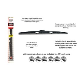 Heyner Rear WIper Blades Fits Subaru Outback 2019-on 16" inches 400mm HRC16