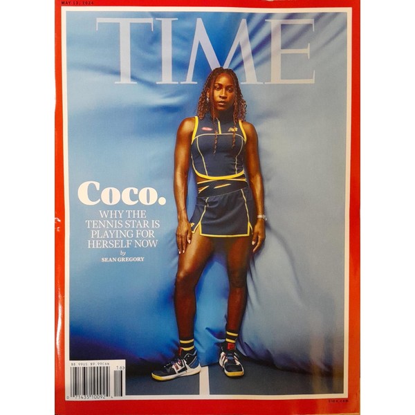 Time Magazine May 13,2024 Coco. Why The Tennis Star Is