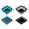 HARFINGTON 2Pcs Collapsible Magnetic Parts Tray Foldable Tool Trays Square