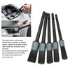 10pcs Car Detailing Brush Kit Wash Mitt Wire Brushes Flexible