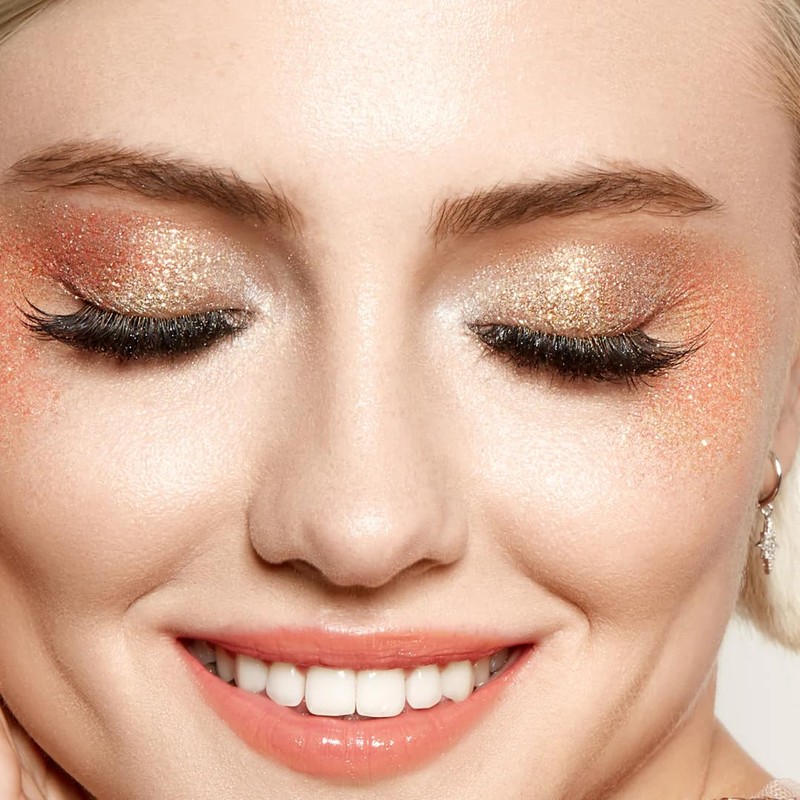 Eyelash Extension GladGirl Glitter Amber Sun