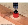 RUKO 106209 Bi-Metal Hole Saw Arbor, A6, Fits Hole Saws