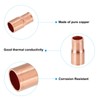 PATIKIL 5/16" to 1/4" ID Copper Reducer, 8pcs 99.9% Pure