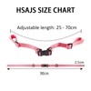 HSAJS Pack of 3 Adjustable Chest Strap for Backpack, Backpack