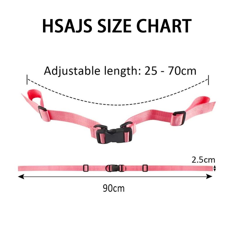 HSAJS Pack of 3 Adjustable Chest Strap for Backpack, Backpack