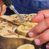 Lothee 43 Pcs Wood Burning Tips Kit, Wood Burning Letters