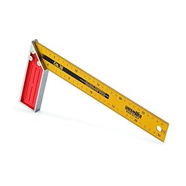 AUSONIA - 47462 Carpenter's Square Aluminium 30 cm with Scale