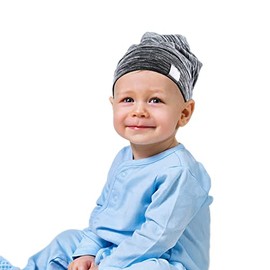 Gorro de dormir XS para niños, gorro de dormir para noche, gorro de satén con forro sedoso con banda elástica ajustable para adolescentes y niños pequ