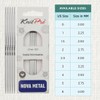 KnitPro 10 cm x 2 mm Nova Double Pointed Needles,