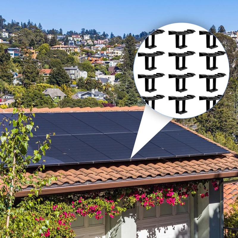 YUZHEDM Pack of 30 Solar Panel Holder 35 mm, Solar