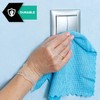 SAFEKO General-Use Disposable Clear Vinyl Gloves - X-Large - Powder