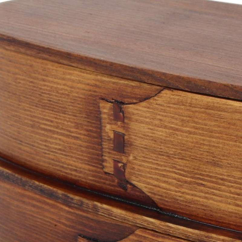 Lunch Box Set Japanese Style Wooden Food Storage Container for