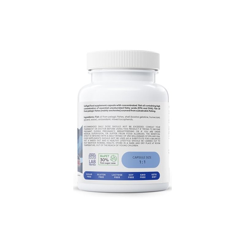 Osavi Super Strong Omega 3, 500 EPA / 250 DHA