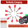 Wire End Ferrules 10 mm2 Pack of 100 Ferrules Set