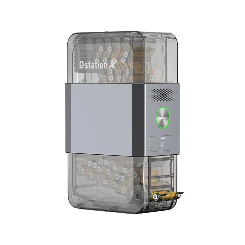 Olight Ostation X 3-in-1 Automatic Rechargeable AAA Battery Charger w/Adapter