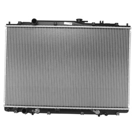 TRQ Radiator Aluminum Core 1 Row Compatible with 2003-2006 Acura MDX 3.5L V6 Automatic Transmission 2005 Honda Pilot 3.5L V6 Automatic Transmission