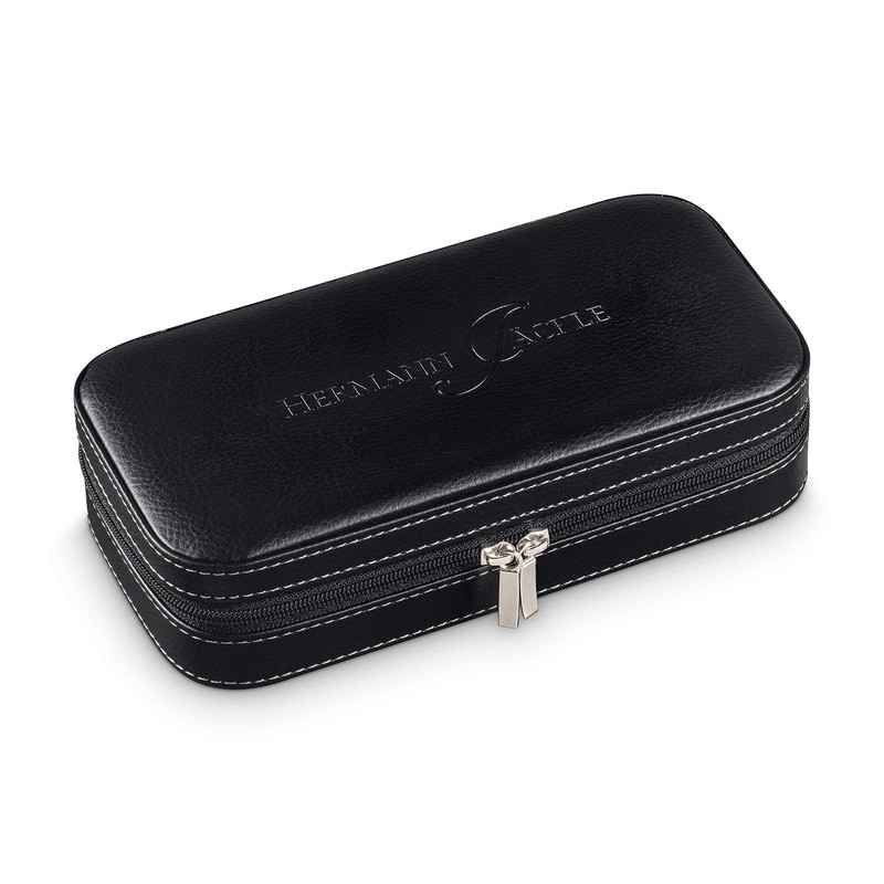 Hermann Jäckle Stylish Bayreuth Pocket Watch Gold-Plated with Hand-Winding Skeleton