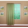 Today's Curtain Emelia Original Voile Panel 84", Dusty Leaf, 60"