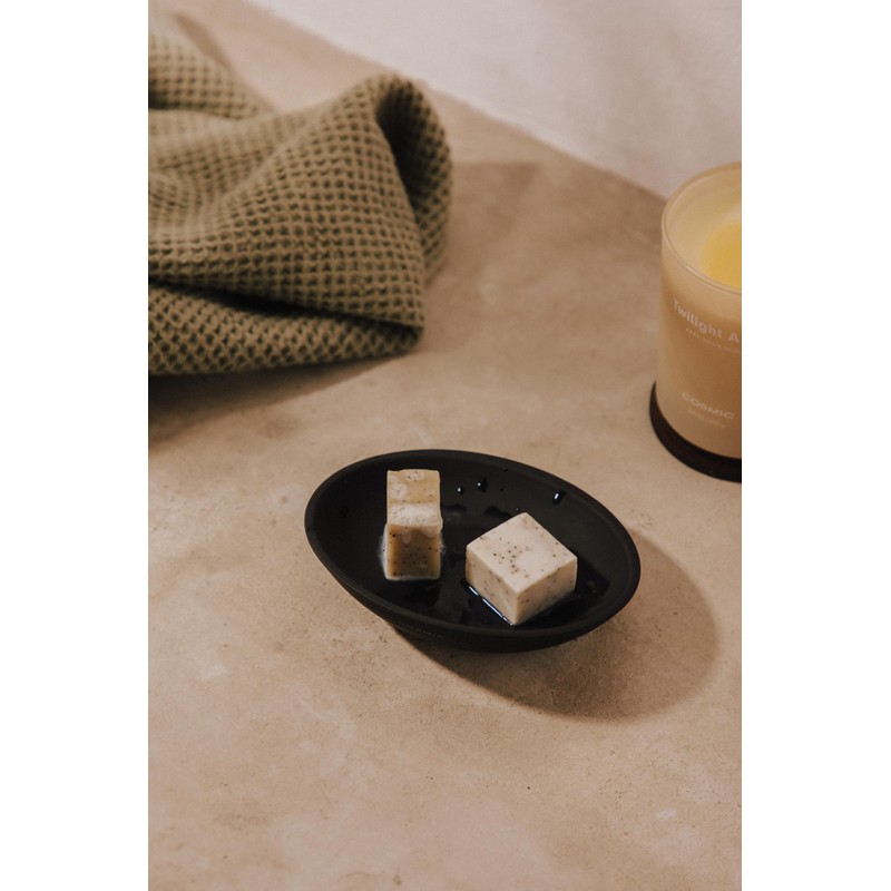 COSMIC Soap dish White Matte Measures 13 x 10.5 x