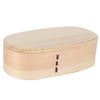 Lunch Box Set Japanese Style Wooden Food Storage Container for