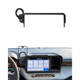 PZK Car Phone Holder for Ford Maverick 2022 2023 2024 Accessories Only for 8-Inch Screen Fixed Clip Fixed Clip Compatible with Magsafe Car Phone Mount Strong Magnets 360° Rotation Not Affect Vent
