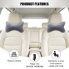 2PCS Car Headrest Pillow, Comfortable Ergonomic Design Vehicle Seat Neck