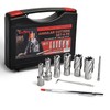 ANGELSWORD HSS Annular Cutter Set 9 Pcs, High Speed Steel,