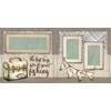 Best Days Fishing -Premade Scrapbook Layout - EZ Layout 25-012