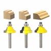 Wilsnsun 1/4 Inch Shank Forming Roundover Beading Router Bit Set