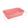 TREATLIFE HOME Oval Self-Rimming Ceramic Bathroom Sink, Modern Design for