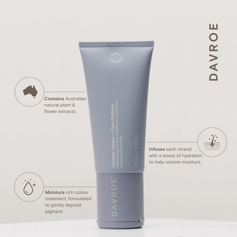 Davroe Chroma Toner - Pure Platinum 200ml