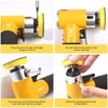 ZHONG AN 2/3 inch Mini Orbital Sander Pneumatic Palm da