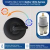 Shower Faucet Handle Trim Kit for Delta Tub and Shower