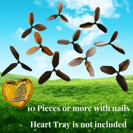 Replacement Feathers Accessories for Bird’s Wings, Tails Wind Spinner, DIY Wind Chime, for Hanging Animal Decor Pieces Windmill for Indoor Porch Deck Patio Yard Lawn Garden (Black Brown Grey White)