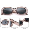 Pro Acme Trendy Oval Sunglasses,Retro Chunky Thick Frame UV400 Protection