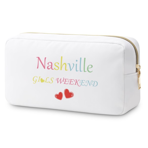 Nashville Trip Gifts Makeup Bag Weekend Getaway Gifts for Sister