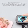 Jectse Web Camera, High Definition USB Streaming Webcam with LED