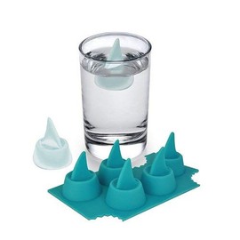 Arestech Shark Fin Shape Ice Cube Tray Ice Mold