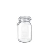 Bormioli Rocco Fido Wide Mouth Squared Glass Jar with Airtight
