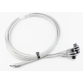 Hörmann Wire Rope Fitting Z (Size: 3 mm, Length 2740 cm, Made of High-Quality Steel, with Rope Holder, Durable and Robust, for Garage Doors) 3064352