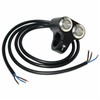 RAYANA Motorcycle Handlebar Switch 7/8" 22mm Aluminum Alloy Push Button