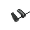 Alvin's Cables Rotatable Low Profile XLR 3 Pin Male to
