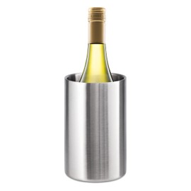 Villa & Marx Premium Champagne Bucket - Keeps 750ml Bottles Cold for Hours - Insulated White Wine Bottle Cooler Without Ice - Stainless Steel