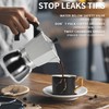 LAOION Stovetop Espresso Maker, 6Cup Moka Pot, Espresso Machine Compatible