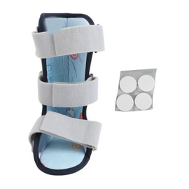Kids Ankle Brace Comfortable Breathable Adjustable Child Walking Boot for Youth Injured Foot Left Foot S