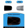 CZShiYue Car Front Left Exterior Door Handle Lock Cover Fit