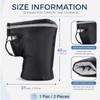 Zephanor Motorcycle Handlebar Muffs, Windproof Waterproof Motorbike Hand Warmer Gloves,