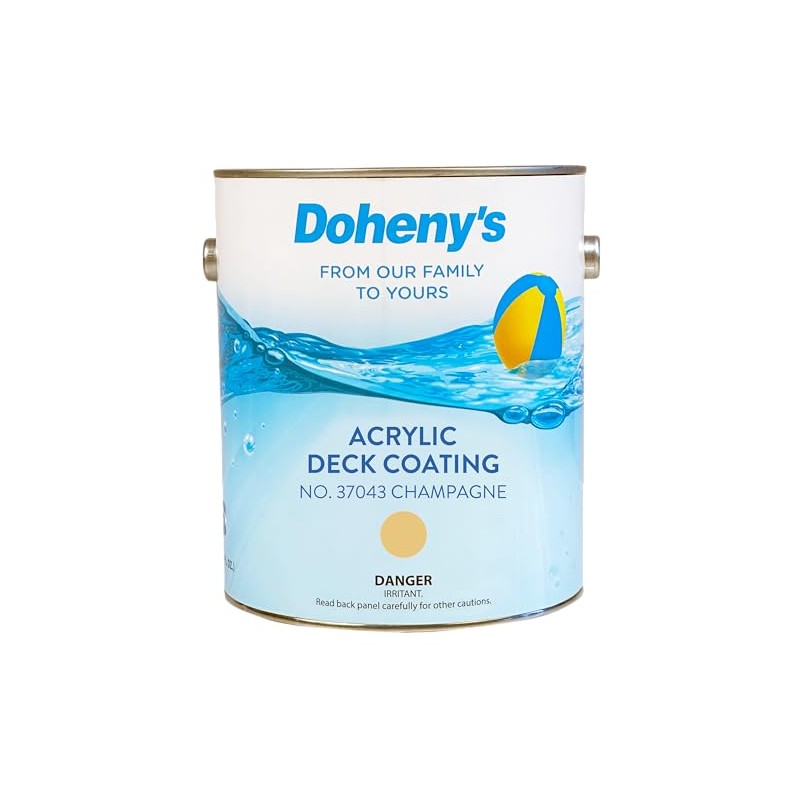 Doheny's Deck Coating | Champagne Pool & Patio Surface Paint