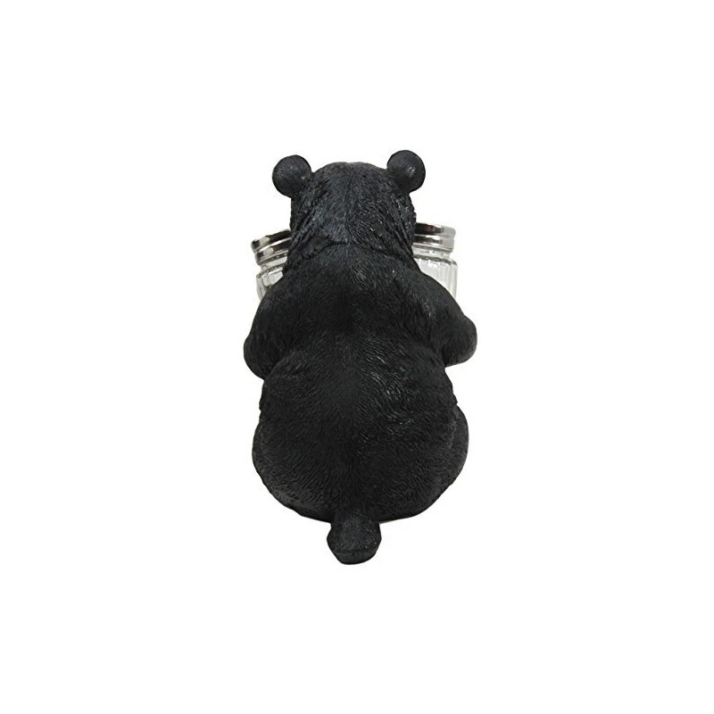Black Bear Bearly Seasoned Salt & Pepper Shakers Kitchen Decoration